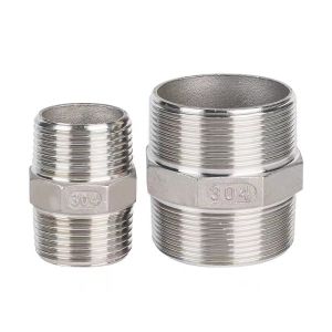 Buy cheap Pipe Connection DN8-DN100 Casting Pipe Fitting Nipple 3/4" with Thread on Both Ends from wholesalers