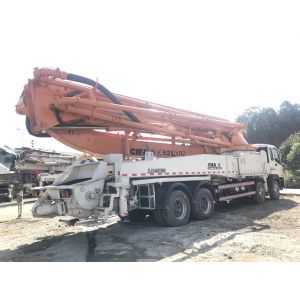 Buy cheap 48m 160m3/H Cement Pump Truck Wide Work Range For Concret Transmission from wholesalers