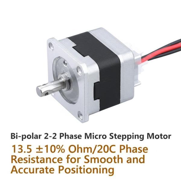 Buy cheap Bi-polar 2-2 Phase Micro Stepping Motor 13.5 ±10% Ohm/20C Phase Resistance for Smooth and Accurate Positioning from wholesalers
