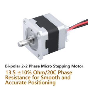 Buy cheap Bi-polar 2-2 Phase Micro Stepping Motor 13.5 ±10% Ohm/20C Phase Resistance for Smooth and Accurate Positioning from wholesalers