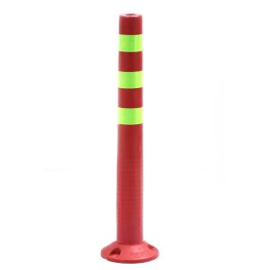 Warning Column Elastic Column Isolation Pile Guardrail Traffic Facility