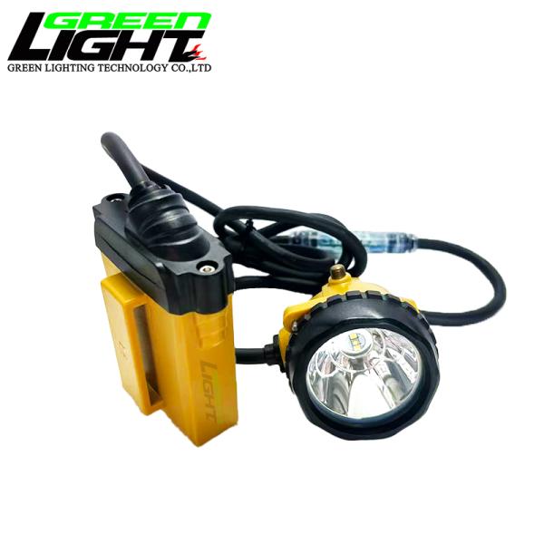 Buy cheap Corded Mining Cap Lamp for Underground Coal Mining Atex Explosive Environments Headlight Headlamp IP68 from wholesalers