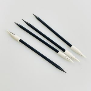 China 67mm Sharp Foam Swabs Spiral Sponge Stick Precision Detailing Clean on sale