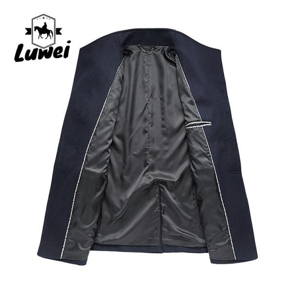 Winter Men Jacket Chaquetas Rectas Para Hombre Blouson Utility Outerwear Long Overcoat Elegant Slim Long Coats