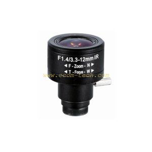 Buy cheap 1/2.5" 3.3-12mm F1.4 5MP/4K D14 Mount Fixed/DC Auto/P-IRIS Manual/Motorized Vari-focal Lens from wholesalers