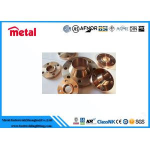 Buy cheap Class 900 # Cupro Nickel Pipe Fittings , Alloy Steel Slip On Copper Nickel Flanges from wholesalers