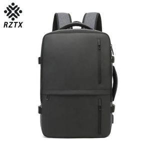 Multifunction Expandable Travel Nylon Laptop Backpack With USB