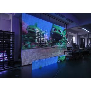 Buy cheap Ultra Thin P10 Transparent Video Wall High Brightnes Energy Efficient from wholesalers
