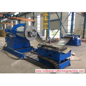 Buy cheap Economical Auxiliary Equipment 10 Tons Hydraulic Decoiler 1250mm Coil Width from wholesalers