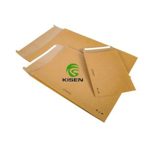 China Self Adhesive Kraft Heat Seal Bags , Brown Sealed Paper Bags With Logo on sale