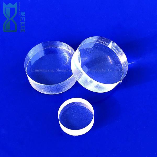 Quality Transparent Frosted Stone Step Fused Silica Sheet For Optical for sale