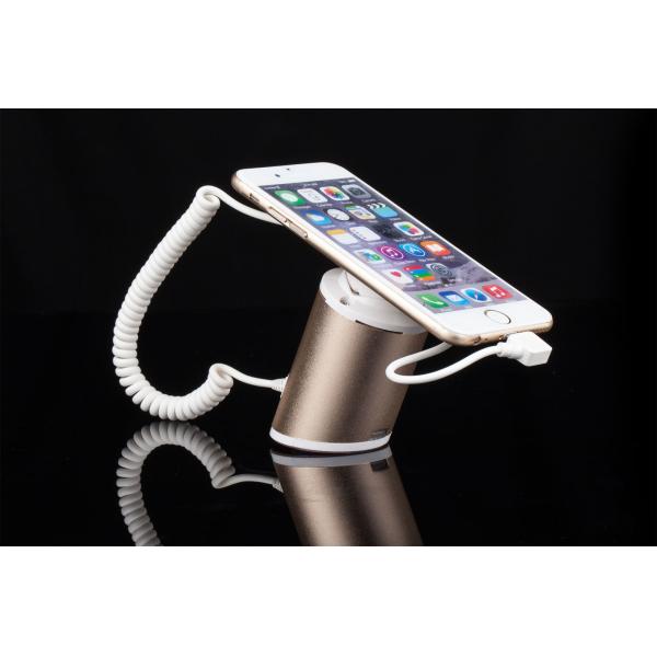 COMER Universal anti-theft charger cell phone trade show display holder with