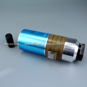Buy cheap 15kHz Ultrasonic Welding Transducer With PZT4 , High Frequency Transducer from wholesalers
