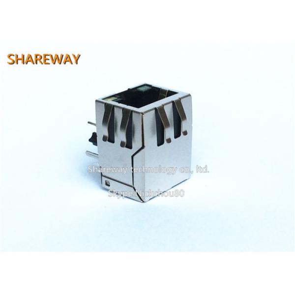 2250013-5 RJ45 Connector With Integrated Transformer For HUB,PC card, Switch,