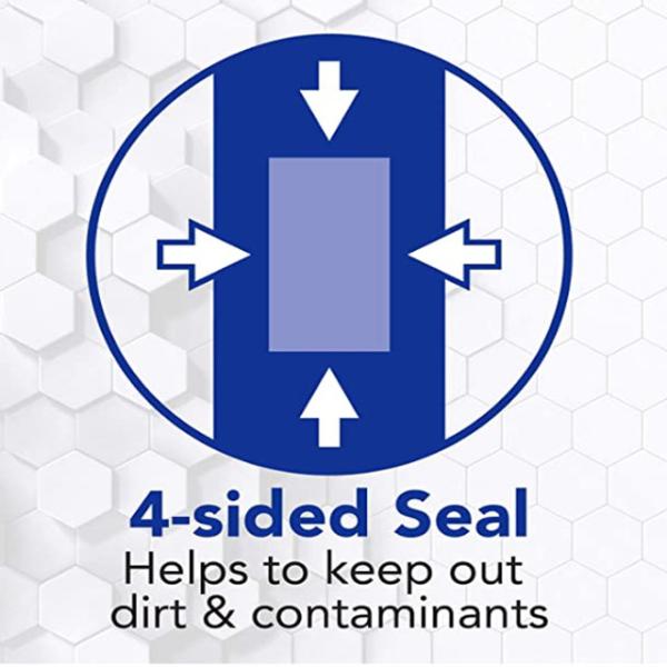 Performance Bandage Adhesive Fabric Strip, 100 Count (Pack of 2)