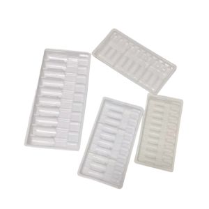 PET ampoule tray water injection medicine ampoule tray customization