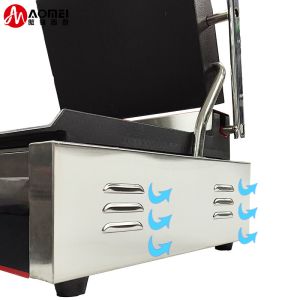 Buy cheap Electric Griddle Panini Grill Sandwich Maker Contact Grill Machine 1800W Easy to Clean from wholesalers