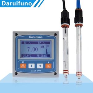 Buy cheap Large LCD Screen 0 ~ 60℃ Online PH ORP Controller With Power Off Protection from wholesalers