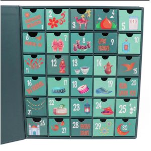 Customizable Calendar Gift Box With Varnishing Printing OEM ODM One-stop Service