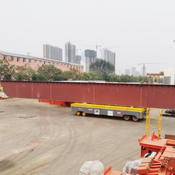 Motorized Trackless Steerable Transfer Cart For Industry