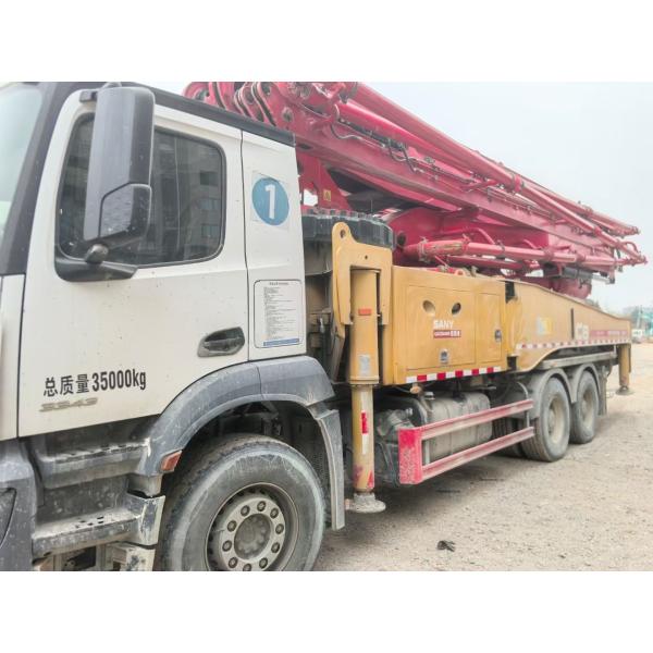 Buy cheap 360° Rotation Angle and Max Theoretical Output of 170m3/h Second Hand Pump Truck for Your Benefit from wholesalers