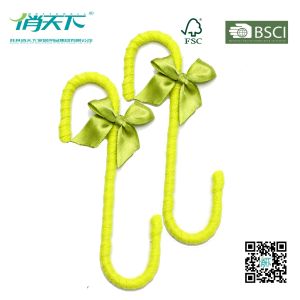 Buy cheap Betterall Green Beautiful Metal S Hook Hanger With Satin Covered from wholesalers