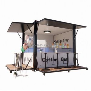 Buy cheap Hotel 10ft Mini Container Bar Stall in Supermarket with Sturdy Pop-up Store and Modern Design from wholesalers