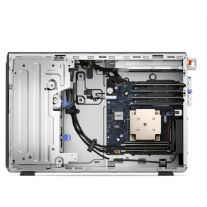 T350 Tower Server Dual E-2388G Processors and 600W Power Supply for Speed