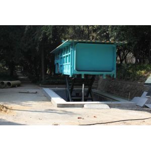 Horizontal Lifting Refuse Garbage Compression Station