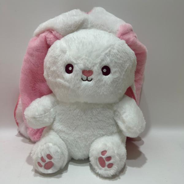 Buy cheap 18CM 7" 3 CLRS Easter Plush Toy Bunny Rabbit Stuffed Animal in Strawberry from wholesalers