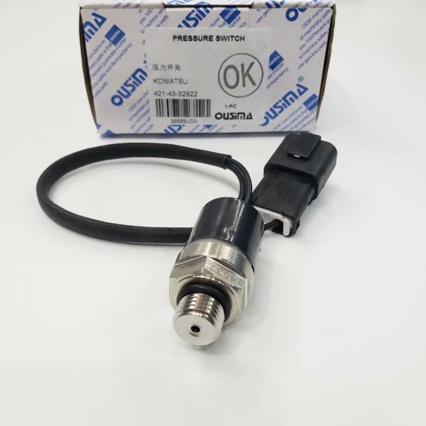 OUSIMA 421-43-32922 Wheel Loader Parts Pressure Switch 4214332922 For Excavator KOMATSU