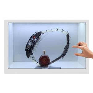 Buy cheap Android LCD See Through Display Interactive Advertising Translucent LCD Box product