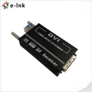 Buy cheap Mini 4K DVI Fiber Transceiver 300m MM Auto EDID HDMI 1.4 Support for UHD Signal from wholesalers