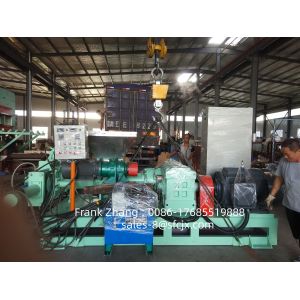 Buy cheap Equipped With Precise Temperature Control Systems Rubber Extrude Machine with Force Feeding Screw and Strainer from wholesalers