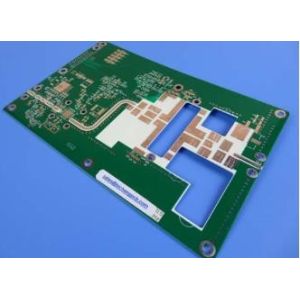 8layers of 2nd order HDI High Frequency PCB Made on ISOLA370HR with White
