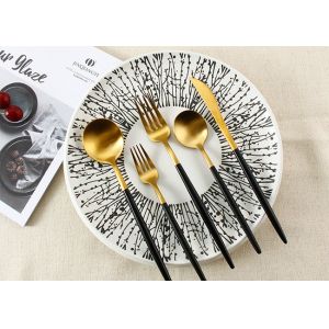 Buy cheap SGS 5pcs Stainless Steel Cutlery Knife Fork Spoon Set from wholesalers