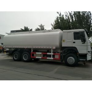 Buy cheap SINOTRUK HOWO 6X4 25CBM Oil Tank Truck 10Wheels 400Hp White from wholesalers