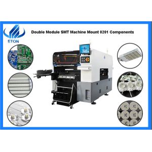 Buy cheap 0201 Components SMT Pick Place Machine Ultra High Precision Dual Arm Dual Mounting Head from wholesalers