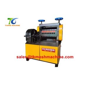 Buy cheap 6mm To 14mm Scrap Semiautomatic Rebar Straightening And Cutting Machine from wholesalers