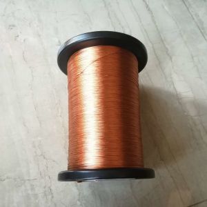Buy cheap Customized High Frequency Enamel Insulation Copper Litz Wire 0.07mm X 200 from wholesalers
