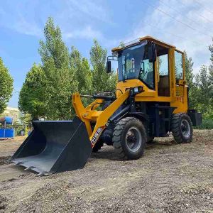 3 Ton Wheel Loader Machine Color Customized With Isuzu Axle 1 Year Warranty