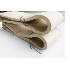 Buy cheap Fish Bone Separator White Rubber Conveyor Belt For Fish Meat Bone Separator from wholesalers