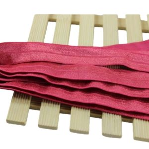 Shiny Bias Elastic Webbing 20mm Width Spandex Material with Oeko-Tex Certificate