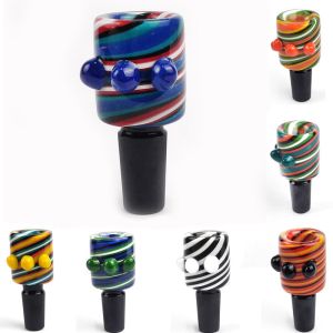 Buy cheap Durable Glass Bongs Accessories Heady Glass Bowls Slides With Male Joint 14mm from wholesalers