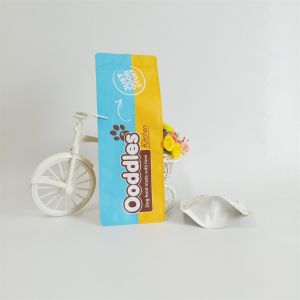 Buy cheap New Wholesale Factory Cat Food Dog Food Pet Snack Bag Stand Up Bag Kraft Paper Zip Lock Packaging Pouch For Pet from wholesalers