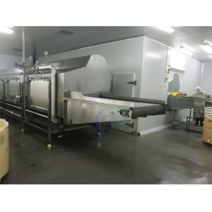 Steam blanching machine Vegetable blanching machine Shrimp blanching machine