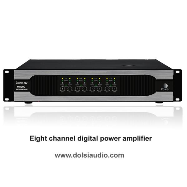 Buy cheap Eight channel digital pro audio power amplifier from wholesalers