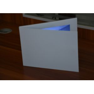 Buy cheap Creative marketing stragety 7inch lcd screen video branding brochures white blank card no printing from wholesalers