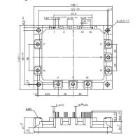 Buy cheap IGBT Power Module 6MBP300RA060 IGBT-IPM(600V/300A) FUJITSU IGBT Power Module product