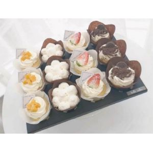 Buy cheap Lotus Wrappers Muffin Liners Tulip Paper Cups For Hotel from wholesalers